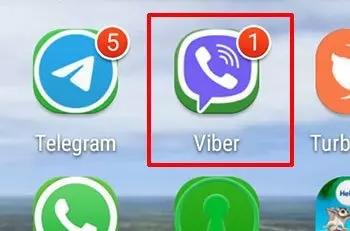 Непрочитанные сообщения в Viber