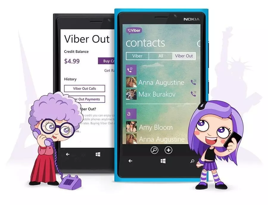 Как звонить с Viber Out на мобильные операторы и стационарные телефоны?
